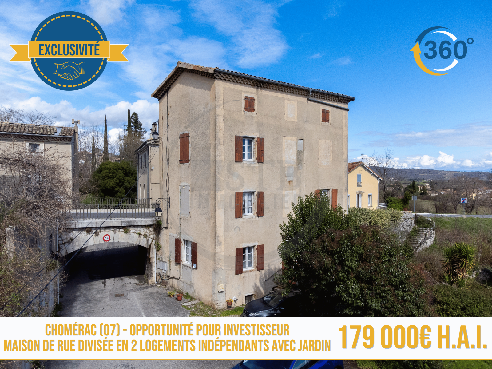 Image_, Maison de village, Chomérac, ref :VMA10002544
