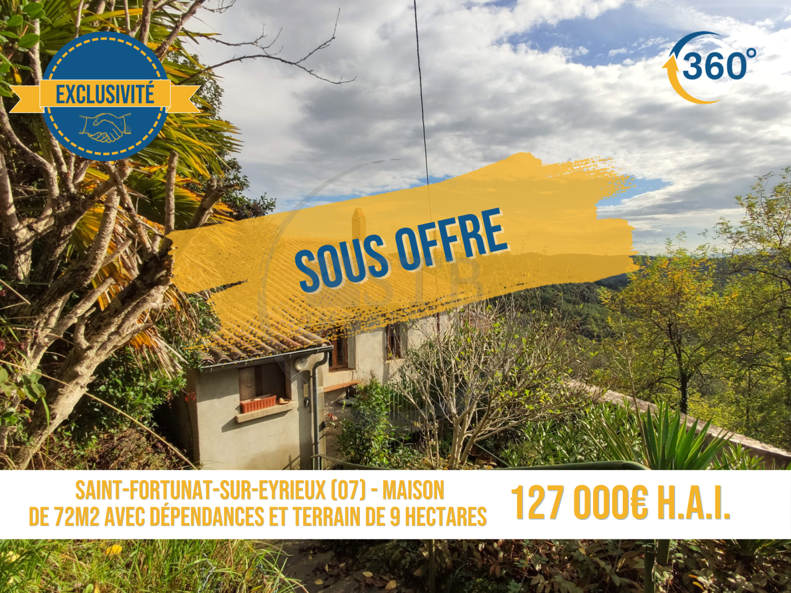 Image_, Maison, Saint-Fortunat-sur-Eyrieux, ref :VMA190002060
