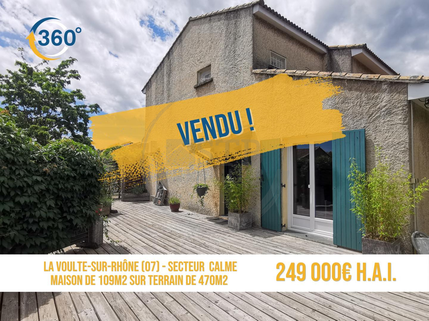 Vente Maison De 109m2 Sur 470m2 De Terrain | STB IMMOBILIER